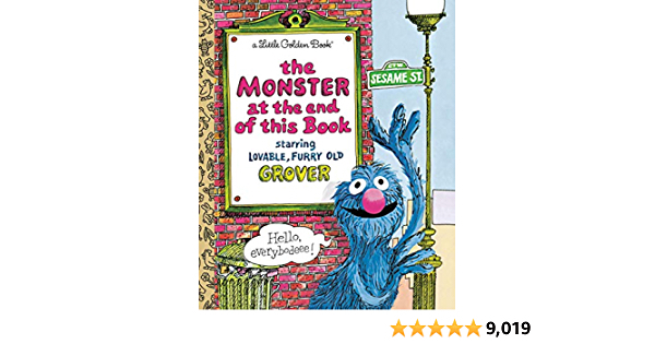 The Monster at the End of This Book $1 at Amazon