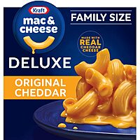 24-Oz Kraft Deluxe Original Cheddar Mac & Cheese Macaroni and Cheese (Family Size) $2.65 + Free Shipping w/ Prime or on $35+