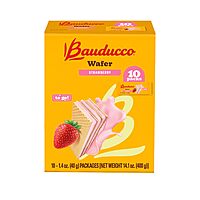 10-Count 1.4-Ounce Bauducco Wafer Cookies (Strawberry) $2.63 + Free Shipping w/ Prime or on $35+