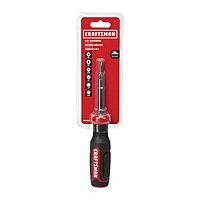 6-Piece CRAFTSMAN Bi-material Handle Multi-bit Screwdriver Set