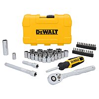 50-Piece DEWALT 3/8" Drive Mechanics Tool Set