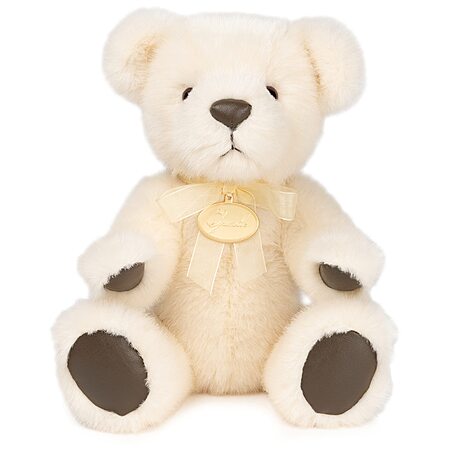 Steiff cotton White tag FIFA World Cup commemorative teddy bear, limited edition of 1500 pieces, wearing a jersey with the number 10 and a soccer ball. Toys Brown