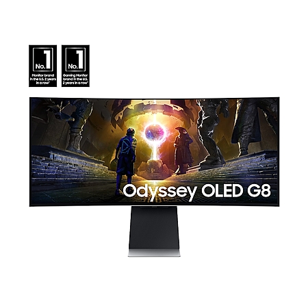 Shop Samsung App: 34" Odyssey OLED 1440p 175Hz Curved Monitor + 27" FHD 75Hz VA Curved Monitor $650 or less + Free Shipping