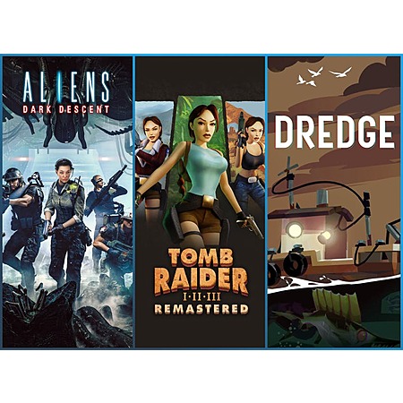 Humble Choice April: Tomb Raider 1-3 Remastered, Dredge, Aliens Dark Descent & More $12 (PC Digital Download)
