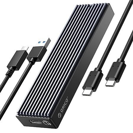Prime Members: ORICO M.2 NVMe SSD Enclosure (USB 3.1 Gen 2 10 Gbps) $10.63 + Free Shipping