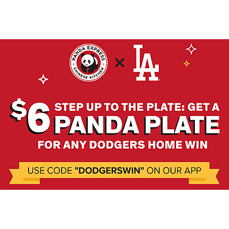 Select Southern CA/NV Panda Express Locations: Get a Plate Meal (2 Entrees + 1 Side) $6 + Free Restaurant Pickup