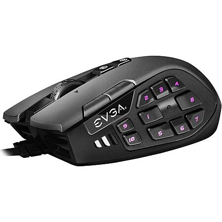 EVGA X15 Wired 20-Button MMO Gaming Mouse $11.99 + Free Shipping