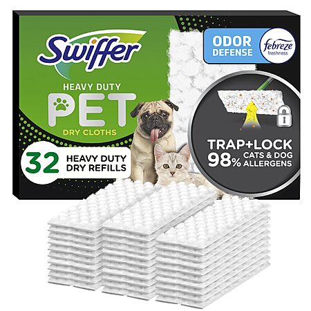 Get 72% Off Swiffer Pet Cloth Refills!