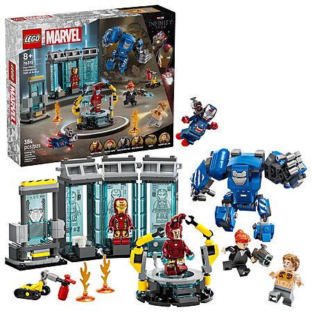 LEGO Marvel Iron Man's Lab Set for $43.95!
