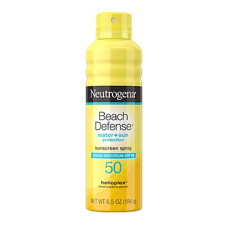 6.5-Oz Neutrogena Beach Defense SPF 50 Broad Spectrum Sunscreen Spray $5.51 w/ S&S + Free Shipping w/ Prime or on $35+
