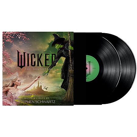 Wicked Soundtrack Vinyl for $19.66!