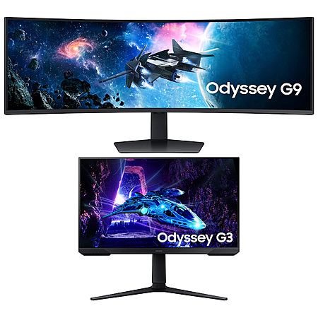 50% Off Samsung 49" Odyssey G95C & Bonus 24" Monitor