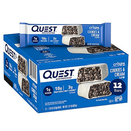 Quest Protein Bars $17.48 on Amazon!