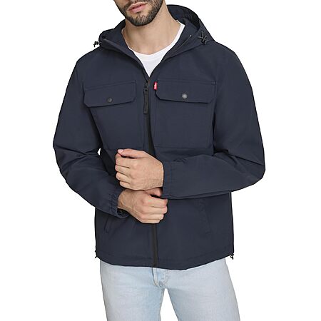 Levi's Men's Hooded Waterproof Arctic Cloth Rain Jacket from $43.11 + Free Shipping