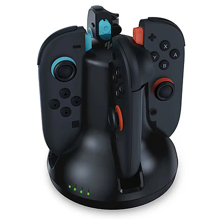 NEXT Joy-Con 2 Quad Charging Station for Nintendo Switch 2 (Black) $15 + Free Shipping