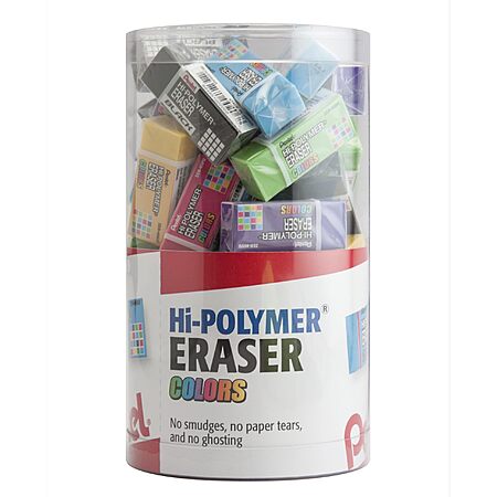 48-Pack Pentel Hi-Polymer Color Erasers $11.98 + Free Shipping w/ Prime or on $35+