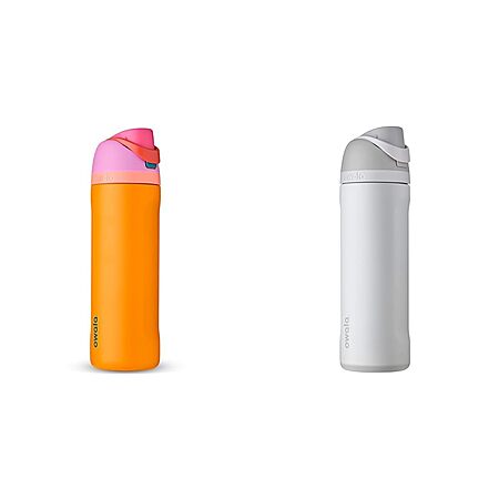 2-Pack 24-Oz Owala FreeSip Insulated Stainless Steel Water Bottles w/ Straw $46.40 + Free Shipping