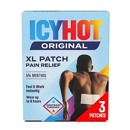 3-Count Icy Hot Original XL Pain Relief Patch $3.22 w/ S&S + Free Shipping w/ Prime or on $35+
