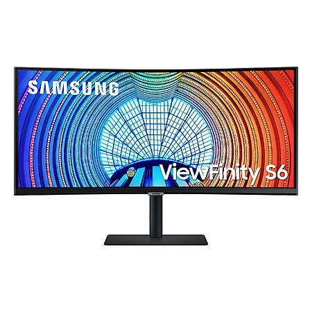 [Select Accounts] 34" Samsung Viewfinity S65UA 100Hz 1000R VA Ultrawide QHD Curved Monitor w/ 90W USB-C from $240 + Free Shipping