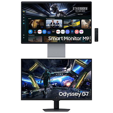 Samsung EPP/EDU: 32" 4K Smart Monitors: M9 QD-OLED 165Hz + Odyssey G7 IPS 144Hz