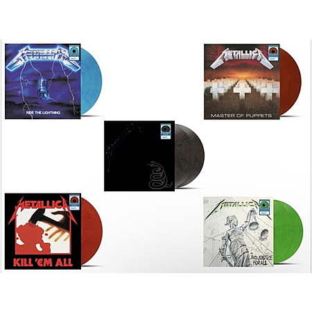 Metallica 5-Album Bundle (Vinyl LP)