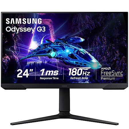 24" Odyssey G30D 1080p 180Hz 1ms VA Gaming Monitor $119.99 + Free Shipping
