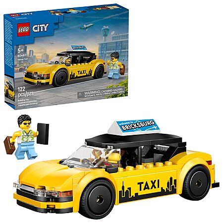 LEGO City Yellow Taxi Car Building Toy (60487) $10.49 + Free Shipping w/ Prime or on $35+