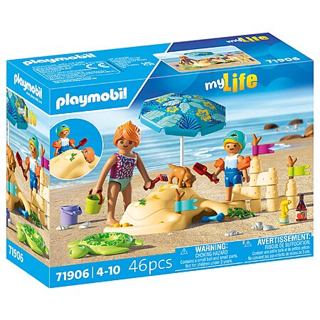 46-Piece Playmobil Family Fun at The Beach Toy Set $10.49 + Free Shipping w/ Prime or on $35+
