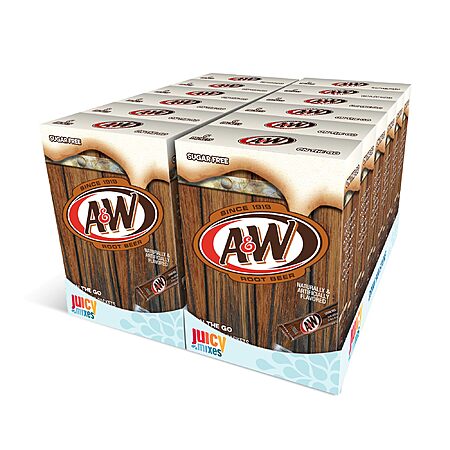 72-Count A&W Root Beer Powder Drink Mix (Sugar Free) $12 + Free Shipping w/ Prime or on $35+