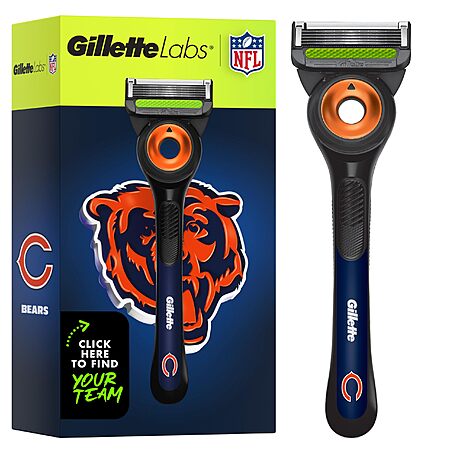 Gillette Labs Shaving Razor for Men (Chiefs) $6.68 + Free Shipping w/ Prime or on $35+