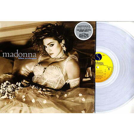 Madonna "Like A Virgin" (Clear Vinyl LP) $16.99 + Free S&H w/ Walmart+ or on $35+