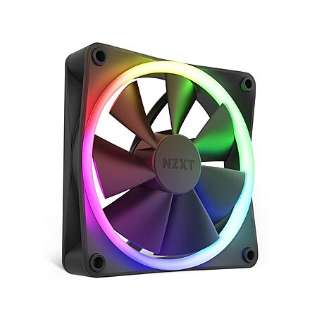NZXT F120 RGB 120mm Case Fan (Black) $11.99 + Free Shipping w/ Prime or on $35+