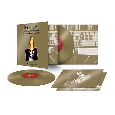David Bowie "Ziggy Stardust & the Spiders 50th Anniversary Ed." (2LP Gold Vinyl) $26.50