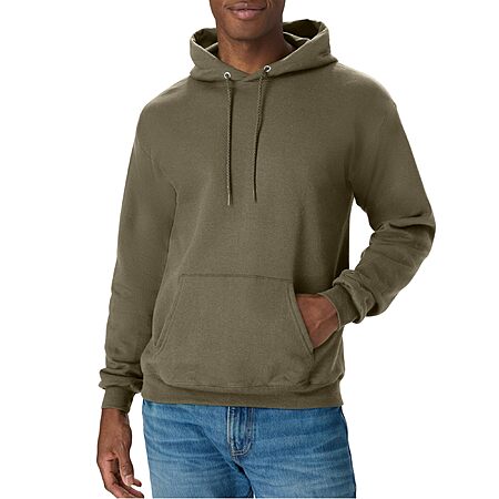 Hanes Men's EcoSmart Fleece Pullover Hooded Sweatshirt (Various) from $9.20