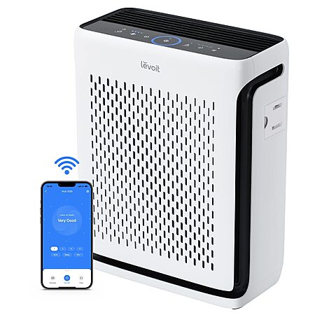 LEVOIT Air Purifier for Rooms Up to 1073 Sq Ft w/ Smart WiFi, Air ...