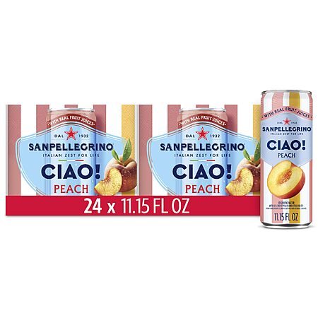 Select Accts: 24-Pk 11.15-Oz Sanpellegrino CIAO Sparkling Water (2 flavors) $9.75 w/ S&S