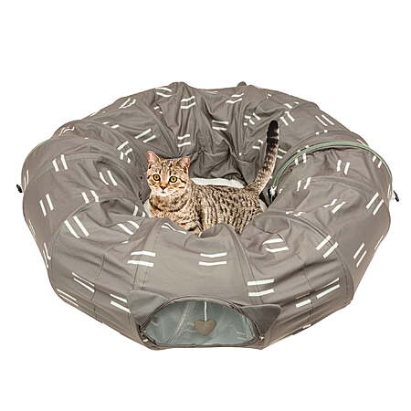 Kitty City Tunnel Cat Bed (Brown) $6.90