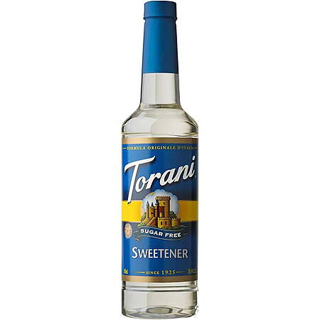25.4-Oz Torani Sugar Free Sweetener Syrup $3.25