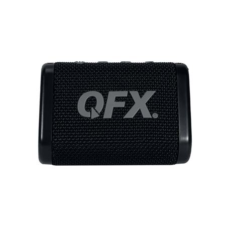 QFX Rugged Portable Waterproof Bluetooth Speaker $7