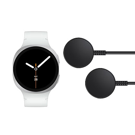 Costco Members: 44mm Samsung Galaxy Watch8 Smartwatch w/ 2x Wireless Chargers (Graphite or Silver) $239.97 + Free Shipping