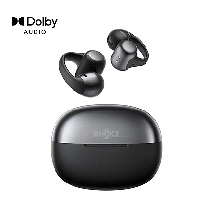 Open Box: Shokz OpenDots ONE Open-Ear Clip-On Bluetooth Earbuds (Black) from $42 + Free Pickup