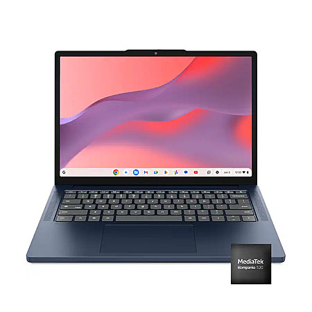 Open Box/Excellent 14" Lenovo IdeaPad Slim 3 Laptop: MediaTek 540, FHD+, 4GB, 64GB $167 & More + Free S&H