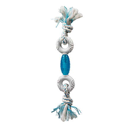 Multipet Canine Clean Dental Rings with Rope Dog Chew Toy (Peppermint Scented) $6.34 + Free S&H w/ Walmart+ or on $35+