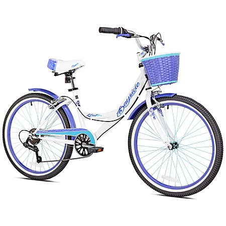 24" Kent Bayside 7-Speed Girls' Bike (White/Purple) $178.00 + Free Shipping