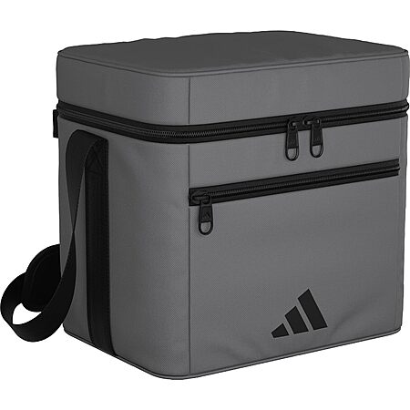 adidas 24-Can Insulated Cooler Bag (Grey) $12.08 + Free Shipping w/ Prime or on $35+
