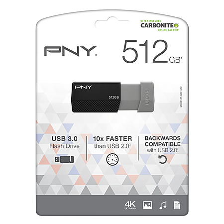 PNY 512GB USB 3.0 Flash Drive $60.92 + Free Shipping