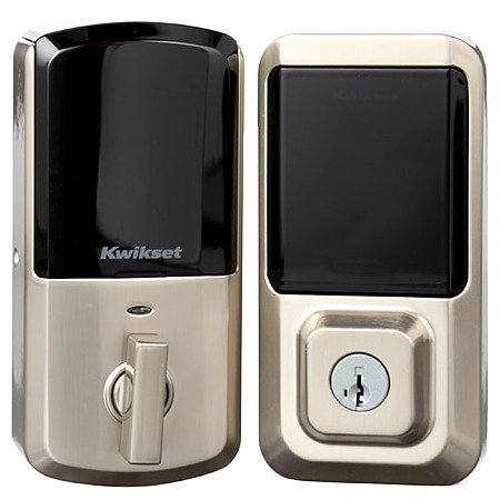 Kwikset Halo Touchscreen Wi-Fi Smart Deadbolt w/ SmartKey Security (Satin Nickel) $61.69 + Free Shipping