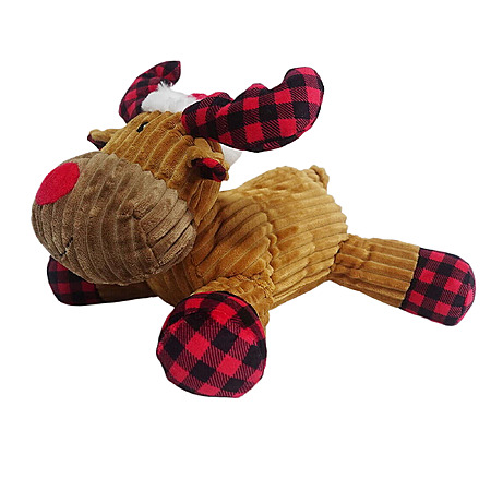Vibrant Life 11" Holiday Moose w/ Santa Hat Plush Dog Toy $1.83 + Free Shipping w/ Walmart+ or on $35+