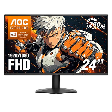 23.8" AOC 1080p 260Hz IPS Gaming Monitor $97.99 + Free Shipping