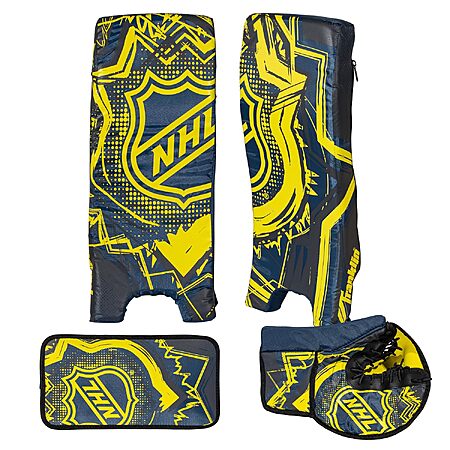 Franklin Sports Youth Street Hockey Goalie Set (Catch Glove, Leg Pads & Goalie Blocker) $23 + Free Shipping w/ Prime or on $35+